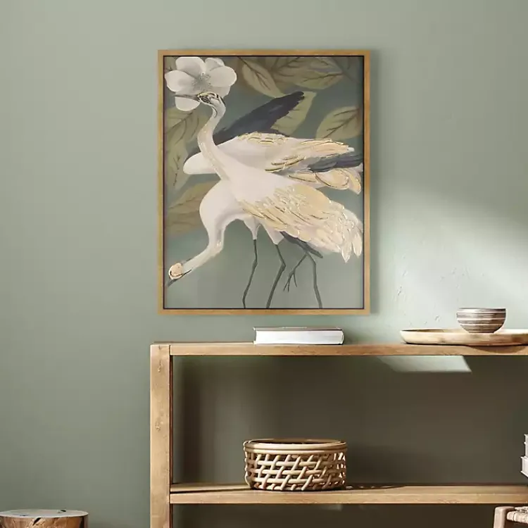 Kirklands Home Canvas Art|Courtship Dance II Framed Canvas Art Print