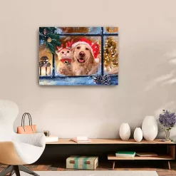 Sale Cozy Companions Canvas Art Print Christmas Art & Wall Decor