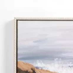 Kirklands Home Canvas Art|Crashing Waves Framed Canvas Art Print