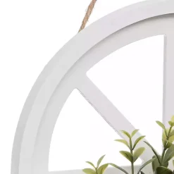 Kirklands Home Wall Plaques|Cream Arch with Wreath