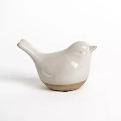 Hot Cream Ceramic Bird Figurine Statues & Figurines