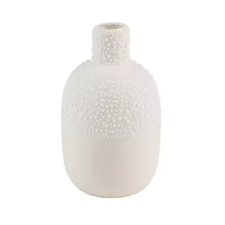 Online Cream Ceramic Pearl Mini Vases, Set of 3 Vases