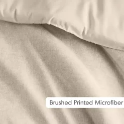 Kirklands Home Comforters|Cream Chambray 3-pc. Full/Queen Comforter Set Ivory