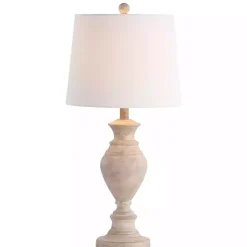 Kirklands Home Table Lamps|Cream Classic Curve Table Lamp White
