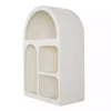 Kirklands Home Shelves|Cream Geometric Arch Wall Shelf