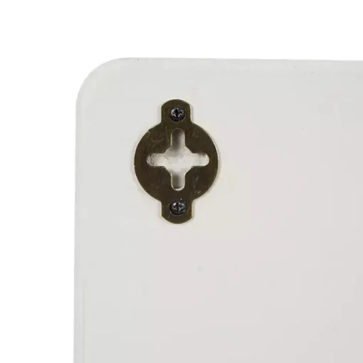 Kirklands Home Shelves|Cream Geometric 5-Section Wall Shelf