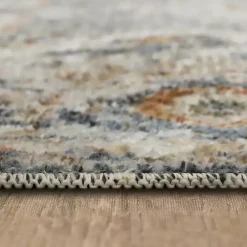 Kirklands Home Area Rugs|Cream Hartley Medallion Area Rug, 6x9 Ivory