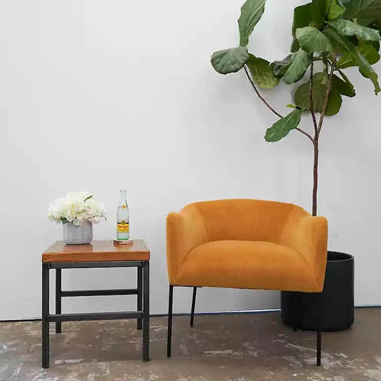 Cream Hydrangea Arrangement in Cement Planter Arrangements & Greenery