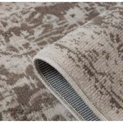 Kirklands Home Area Rugs|Cream Medallion Area Rug, 5x8 Ivory