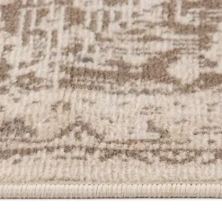 Kirklands Home Area Rugs|Cream Medallion Runner Ivory