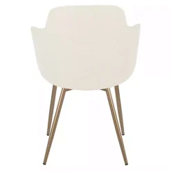 Kirklands Home Accent Chairs|Cream Modern Accent Chairs, Set of 2 White