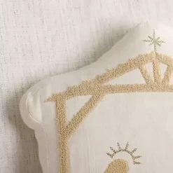 New Cream Nativity Christmas Pillow Pillows