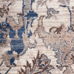 Kirklands Home Area Rugs|Cream Royal Motif Wilson Floor Runner, 2x10
