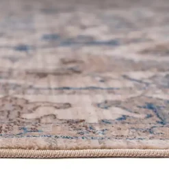 Kirklands Home Area Rugs|Cream Royal Motif Wilson Floor Runner, 2x10