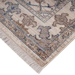 Kirklands Home Area Rugs|Cream Royal Motif Wilson Floor Runner, 2x10