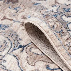 Kirklands Home Area Rugs|Cream Royal Motif Wilson Floor Runner, 2x10