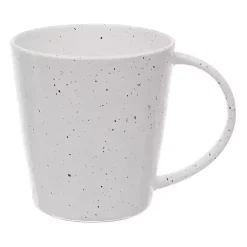 Kirklands Home Glassware & Drinkware|Cream Simple Things Mugs, Set of 4 Ivory