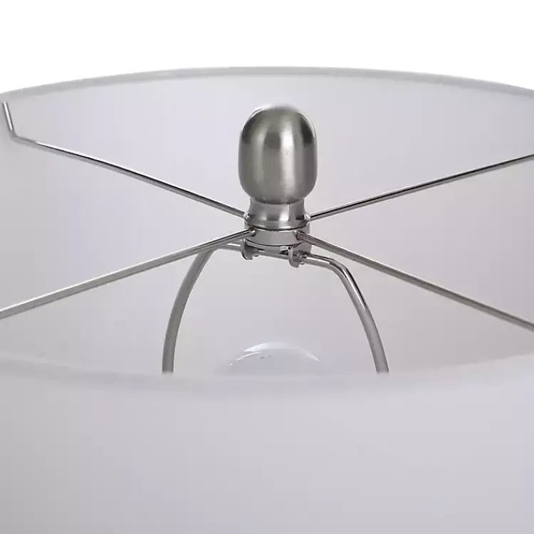 Kirklands Home Table Lamps|Cream Speckled Two Tone Table Lamp White