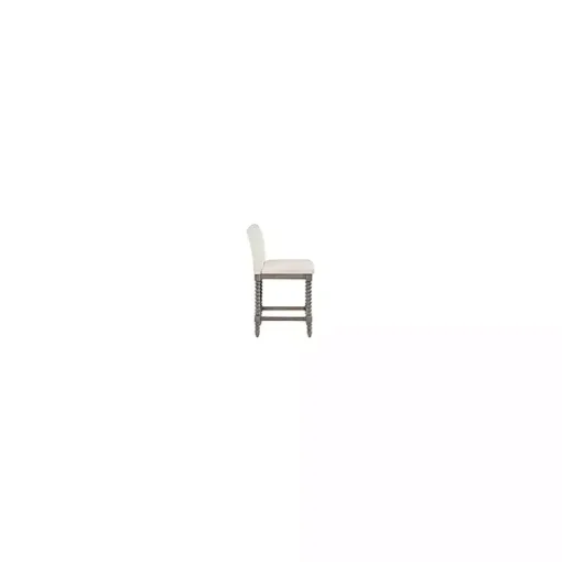 Kirklands Home Bar Stools & Counter Height Stools|Cream Spindle Legs Counter Stool Ivory