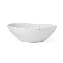 Kirklands Home Dinnerware|Cream Terrazzo 12-pc. Melamine Dinnerware Set Ivory
