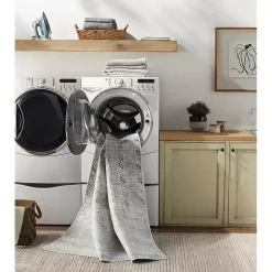 Kirklands Home Area Rugs|Cream Traditional Washable Area Rug, 8x12 Ivory