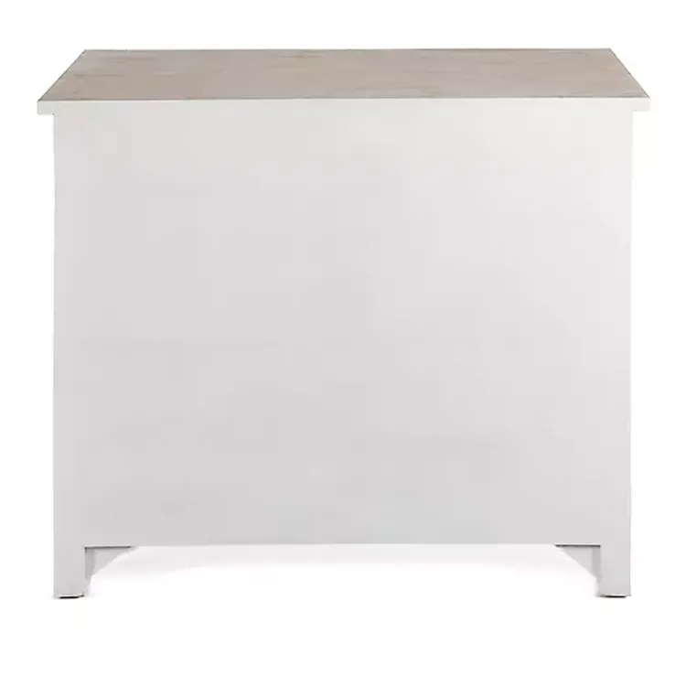 Kirklands Home Cabinets & Sideboards|Cream Washed Wood Carved Door Cabinet Tan