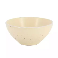 Kirklands Home Dinnerware|Cream Emilia Stoneware 16pc. Dinnerware Set Yellow