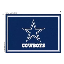 Kirklands Home Area Rugs|Dallas Cowboys Area Rug, 3x4 Blue
