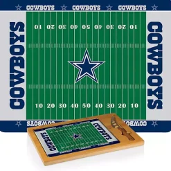 Kirklands Home Serving & Entertaining|Dallas Cowboys Cutting Board & Knife Set