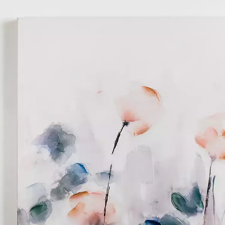 Kirklands Home Canvas Art|Dancing Floral Canvas Art Print