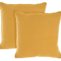 Dandelion Cable Knit Throw Pillows, Set of 2 Pillows