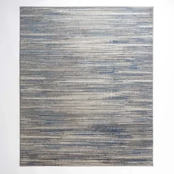 Kirklands Home Area Rugs|Dark Blue Claire Modern Area Rug, 7x10
