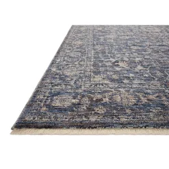 Kirklands Home Area Rugs|Dark Sorrento Medallion Area Rug, 5x7 Blue