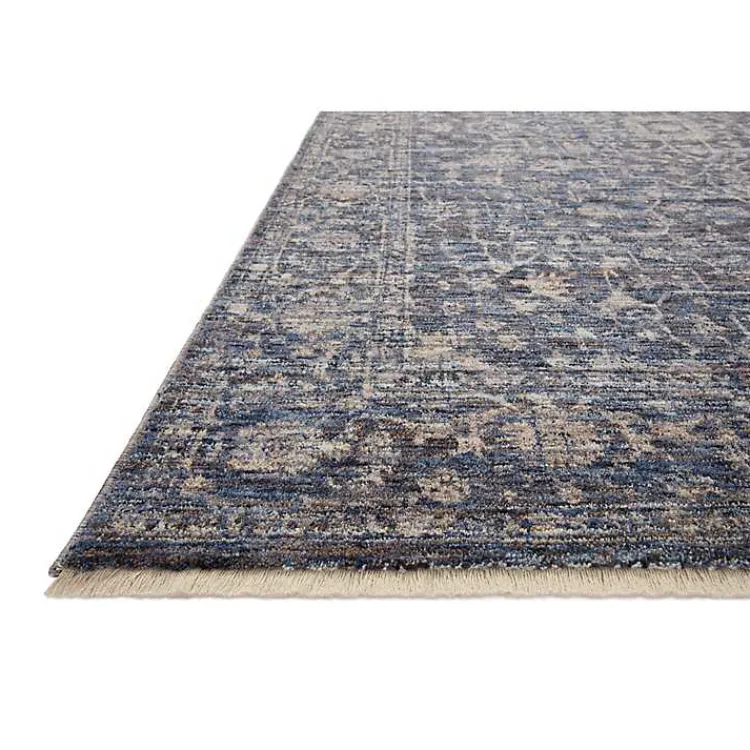 Kirklands Home Area Rugs|Dark Sorrento Medallion Area Rug, 5x7 Blue