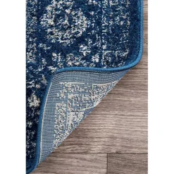 Kirklands Home Area Rugs|Dark Verona Area Rug, 8x10 Blue
