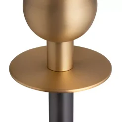 Kirklands Home Floor Lamps|Dark Bronze Decorative Floor Lamp White