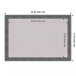 Online Dark Framed Corkboard Memo & Chalkboards