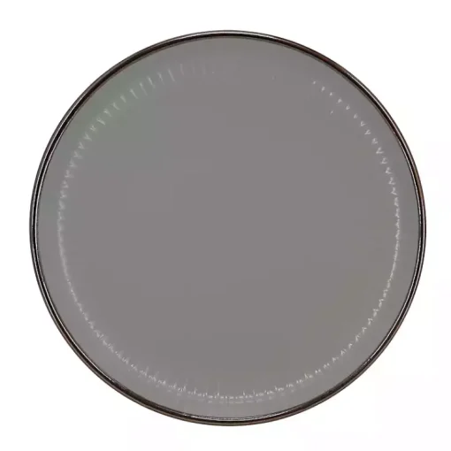 Kirklands Home Dinnerware|Dark Leo Stoneware 16-pc. Dinnerware Set Gray