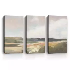 Kirklands Home Canvas Art|Dawn by the Water Canvas Art Prints, Set of 3 Multi