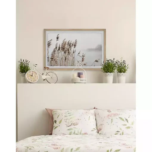 Kirklands Home Framed Art|Deckled Lakeside Grass Framed Art Print
