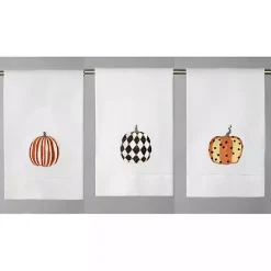 Sale Decorative Pumpkin Hand Towels, Set of 6 Fall