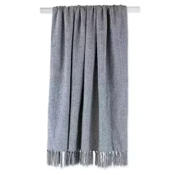 Sale Demin Chenille Fringe Throw Blankets & Throws