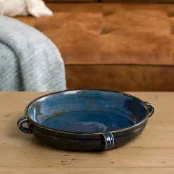 Hot Denim Ceramic Decorative Bowl Decorative Bowls & Jars