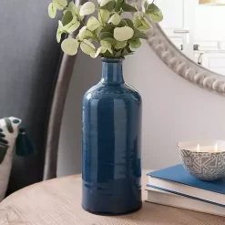 Denim Ceramic Vase Vases