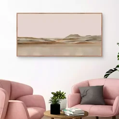 Kirklands Home Canvas Art|Desert Home Framed Canvas Art Print