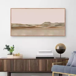 Kirklands Home Canvas Art|Desert Home Framed Canvas Art Print