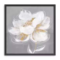 Kirklands Home Framed Art|Devine Bloom Framed Canvas Art Print