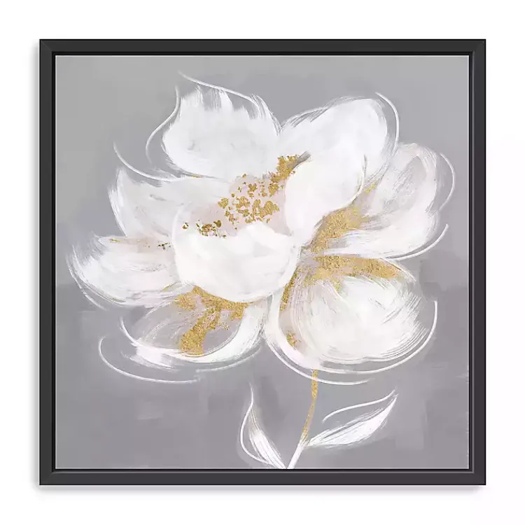 Kirklands Home Framed Art|Devine Bloom Framed Canvas Art Print