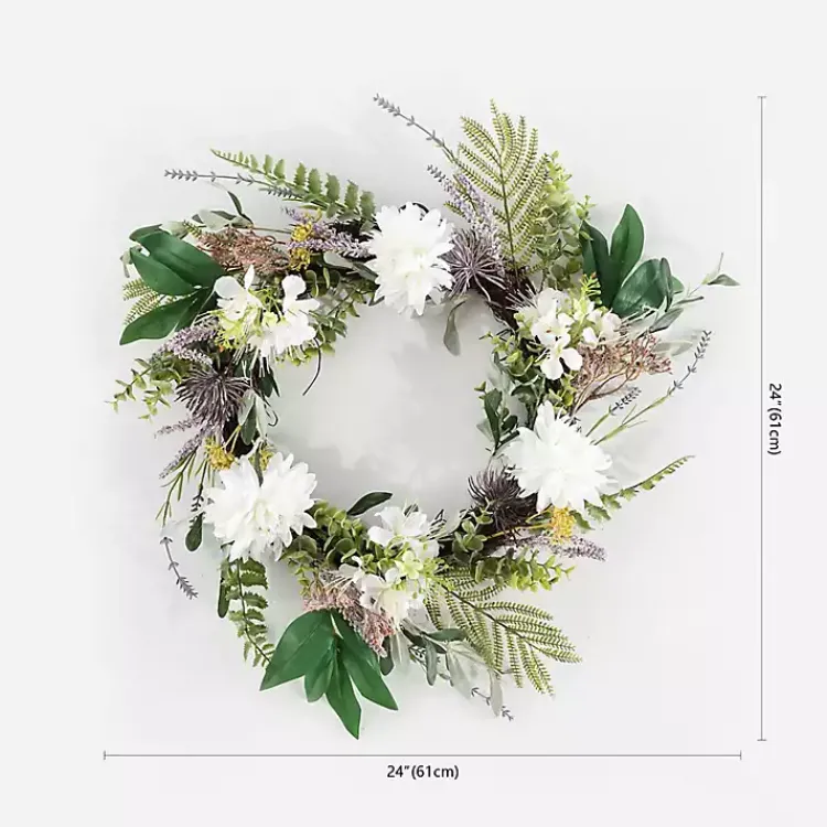 Best Dhalia and Olive Wreath Wreaths