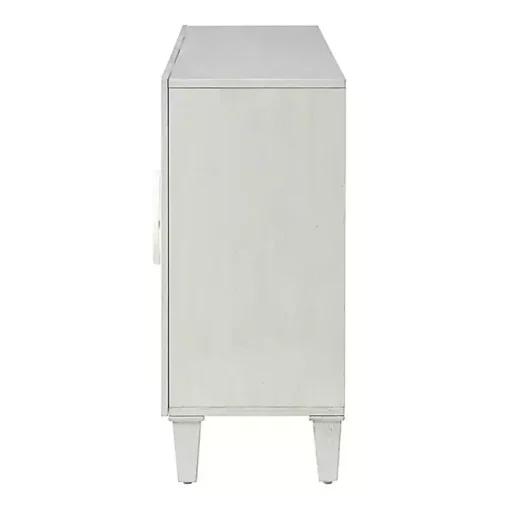 Kirklands Home Cabinets & Sideboards|Dietrich Wood 4-Door Sideboard White